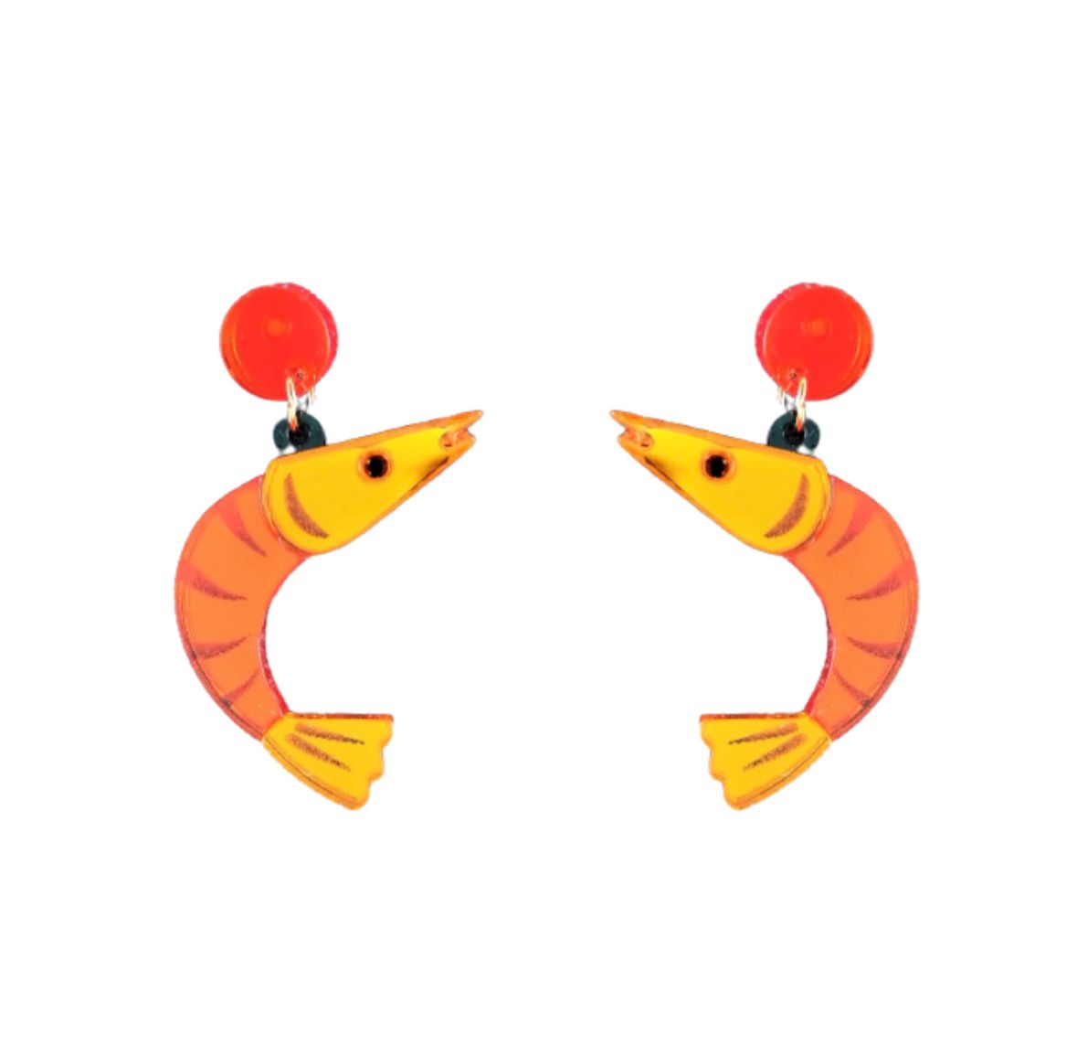 Langostino naranja amarillo