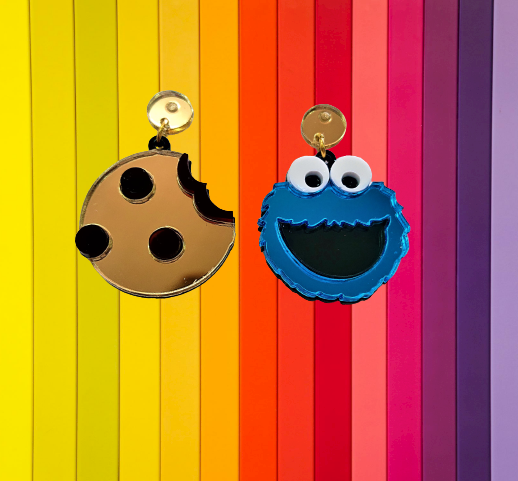 Pendientes Monstruo Galletas