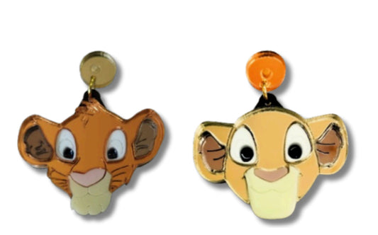 Pendientes Rey León
