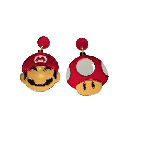 Pendientes Mario Bros
