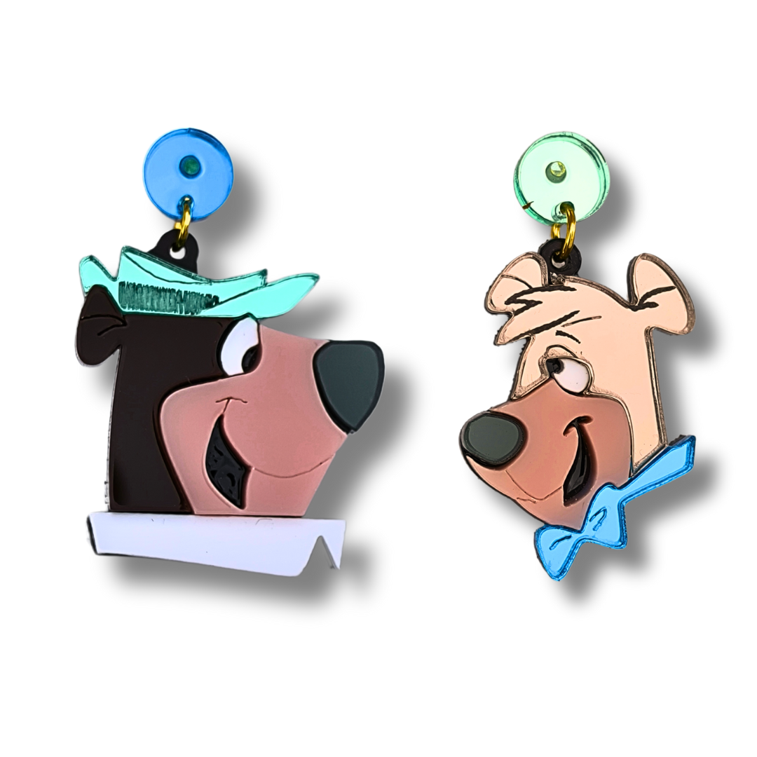 Pendientes Oso Yogui