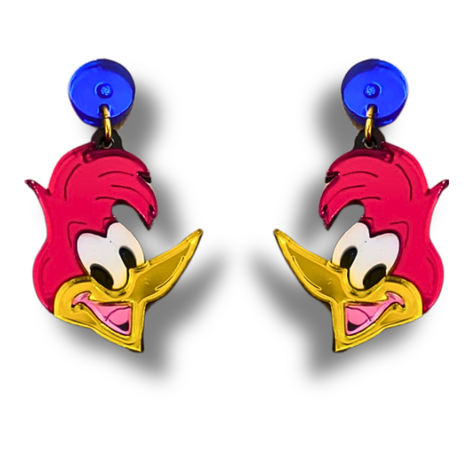 Pendientes Pájaro Loco